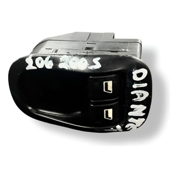 Botão Vidro Dianteiro Esquerdo Peugeot 206 2004 2005 2006