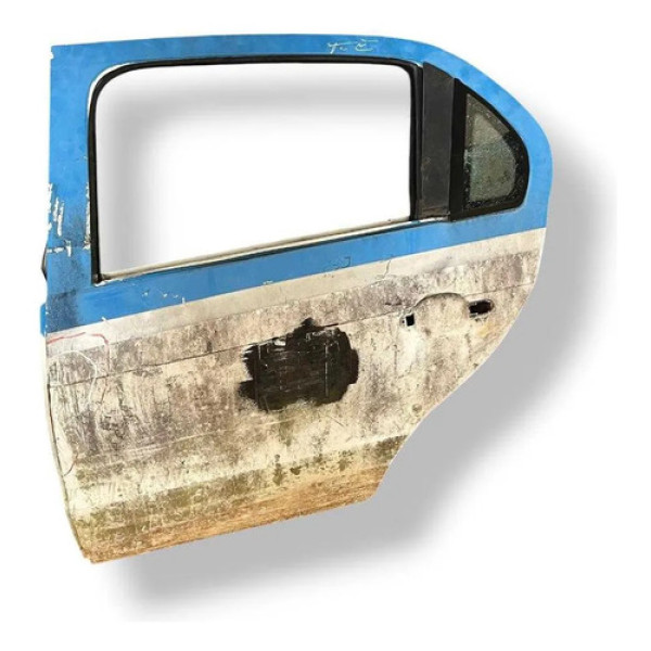 Porta Traseira Esquerda Vw Gol G6 Voyage 2014/2016 Detalhe Traseira Esquerda Branco