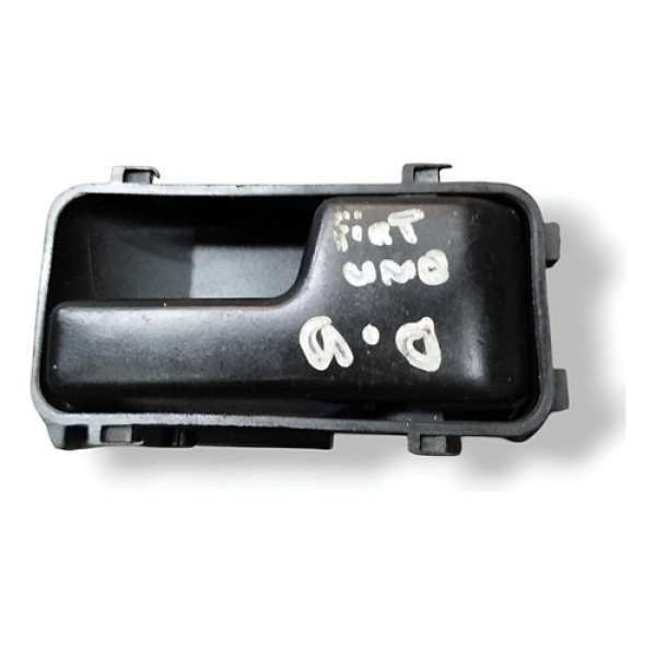 Maçaneta Interna Porta Dianteira Direita Uno 2005 59617230 Preto Dianteira