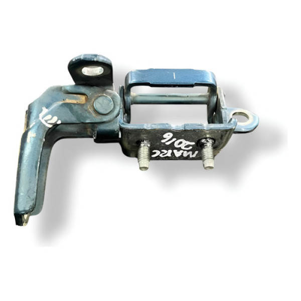 Par Dobradiças Porta Traseira Esq Nissan March 2015 2016