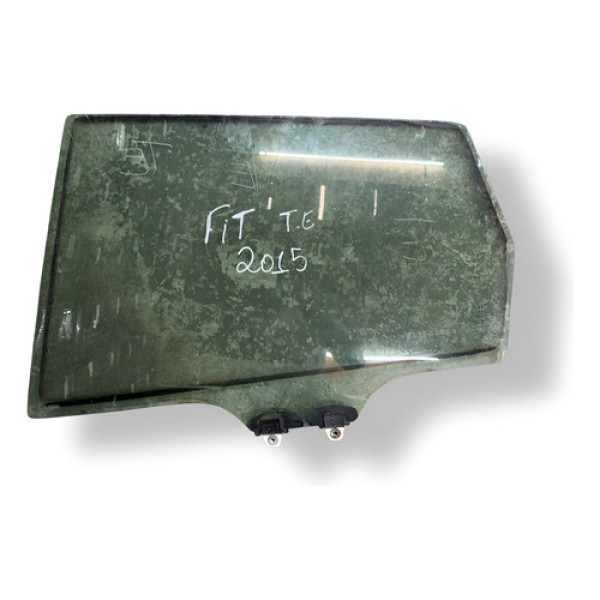Vidro Porta Traseira Esquerda  Honda Fit 2015 2016 2017 2018