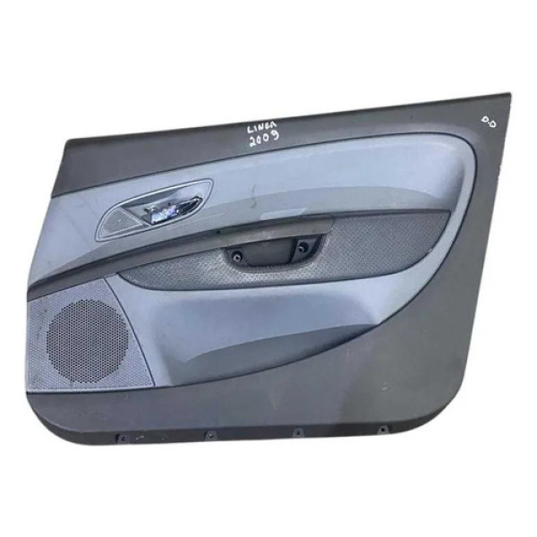 Forro Porta Dianteira Direita Fiat Linea 2009 2010 - 17208 Cinza-escuro