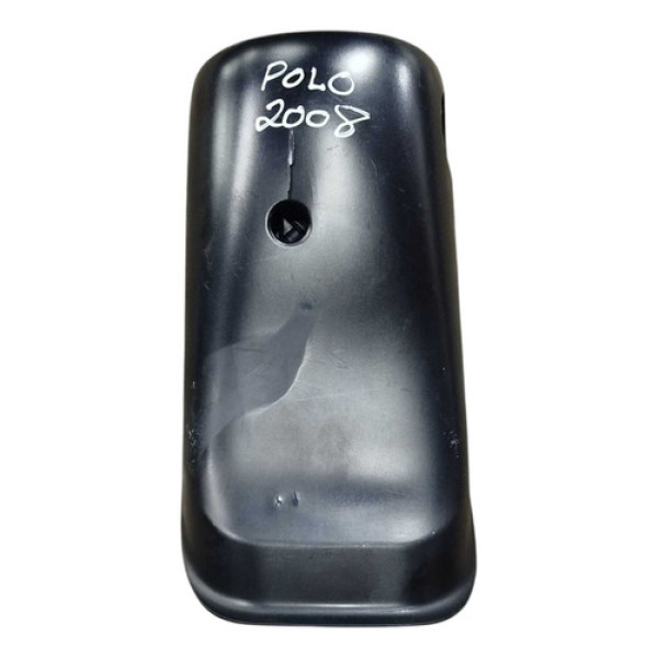 Acabamento Volante Volkswagen  Polo 2008 6q0858559 Detalhe Preto