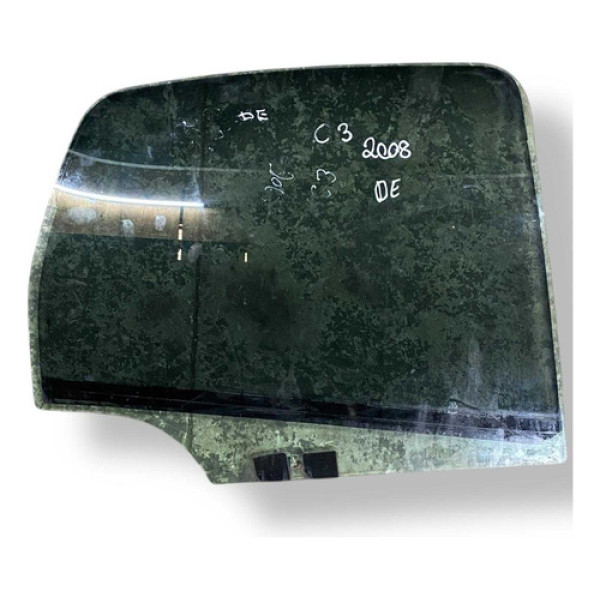 Vidro Porta Traseira Esquerda Citroen C3 2008 2009 2010