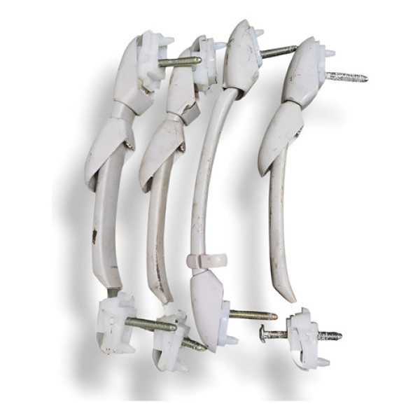 Kit Alça Teto Pqp Citroën C5 2003/2004/2005/2006/2007/2008 Traseira