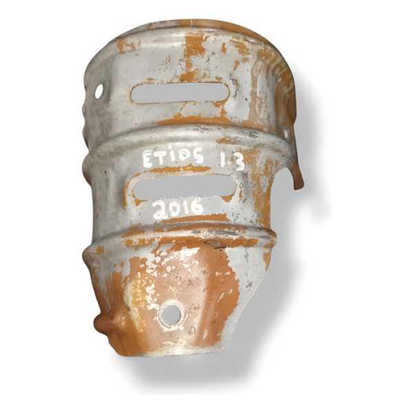 Defletor Calor Escapamento Toyota Etios 1.3 2016/2017/2018