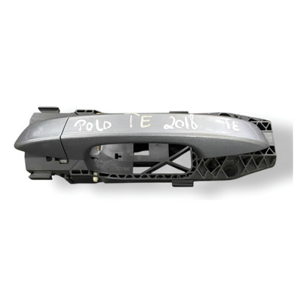 Maçaneta Externa Tras Esquerda Vw Polo 2018 2019 6ea839885 Cinza Traseira