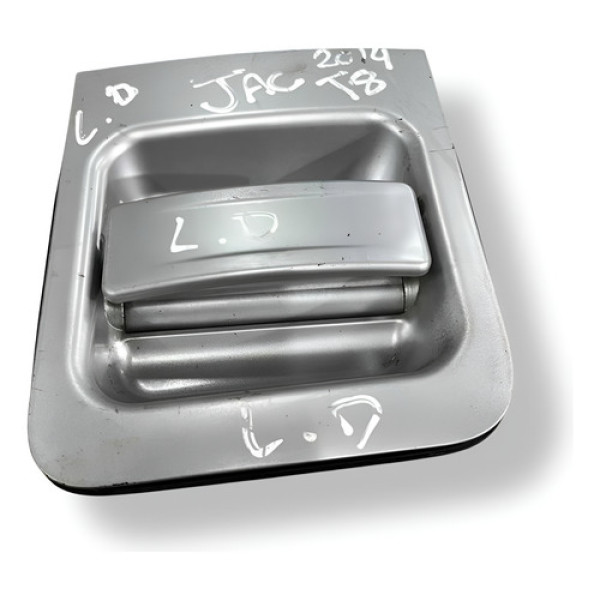 Maçaneta Externa Lado Direito Jac T8 2014 A 2016  83660v7010 - Cinza - Traseira