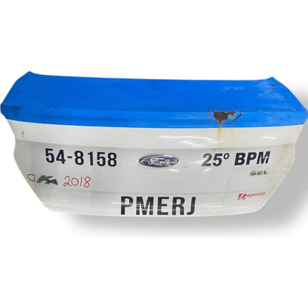 Tampa Traseira Sem Fechadura Ford Ka 2018 2019 Detalhe