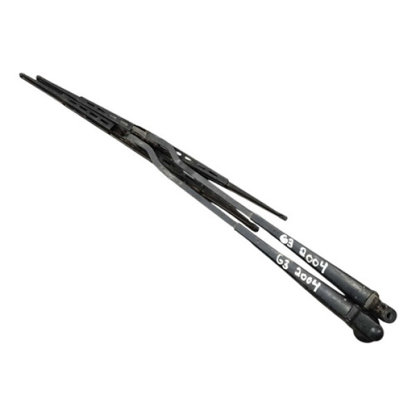 Par Limpador Parabrisa Volkswagen Gol G3 2003 2004 2005 2006 Prateado