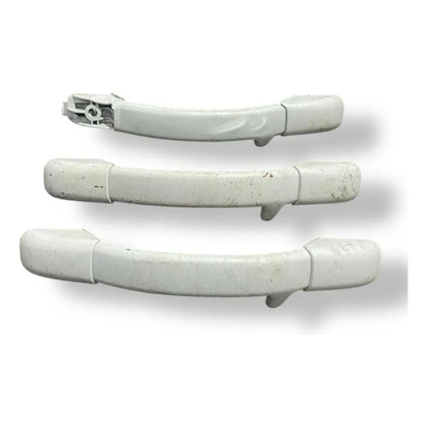 Kit Alça Teto Pqp Peugeot Traseira Direito 207 1.6 2009 Cinza Traseira