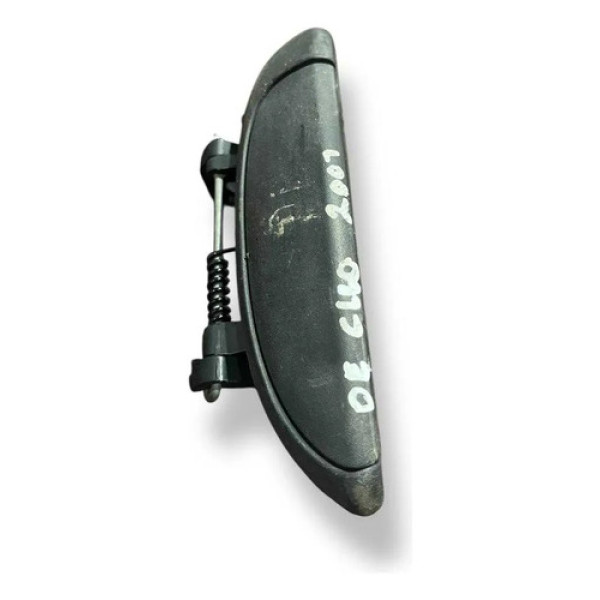 Maçaneta Externa Diant Esquerda Clio Sedan 2007 7700433075 Preto Dianteira
