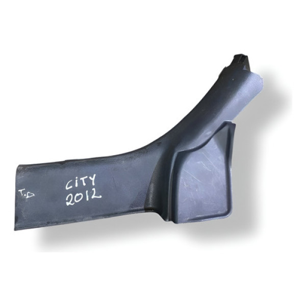 Moldura Soleira Traseira Direita Honda City 2012 84211tm6   Preto