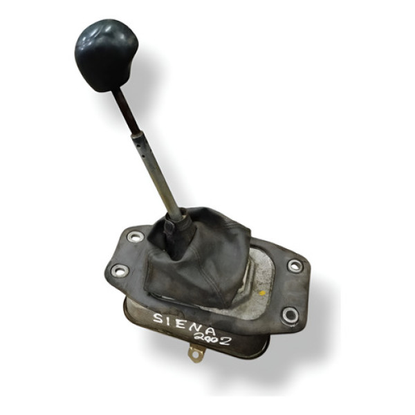 Alavanca Câmbio Trambulador Fiat Siena Palio 2002 Preto