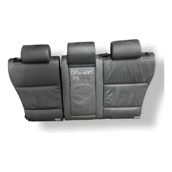 Encosto Banco Traseiro Bmw X5 2001 2002 2003 2004 2005 - Cinza