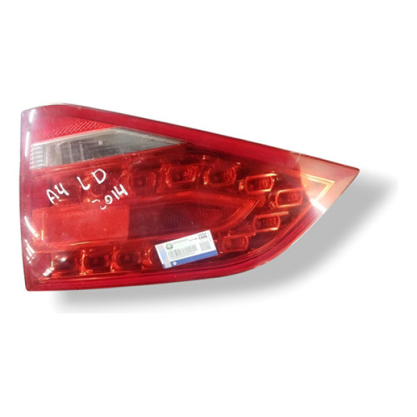 Lanterna Tampa Traseira Direita Audi A4 2011 A 2014 170411 Direito/passageiro Vermelho