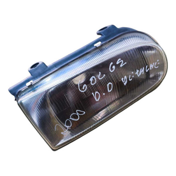 Farol Direito Volkswagen Gol G2  C/detalhe 1999 2000 6001862 Direito/passageiro