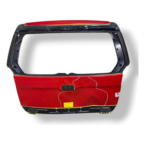 Tampa Traseira Fiat Idea 2013 2014 2015 2016  Detalhe Vermelho
