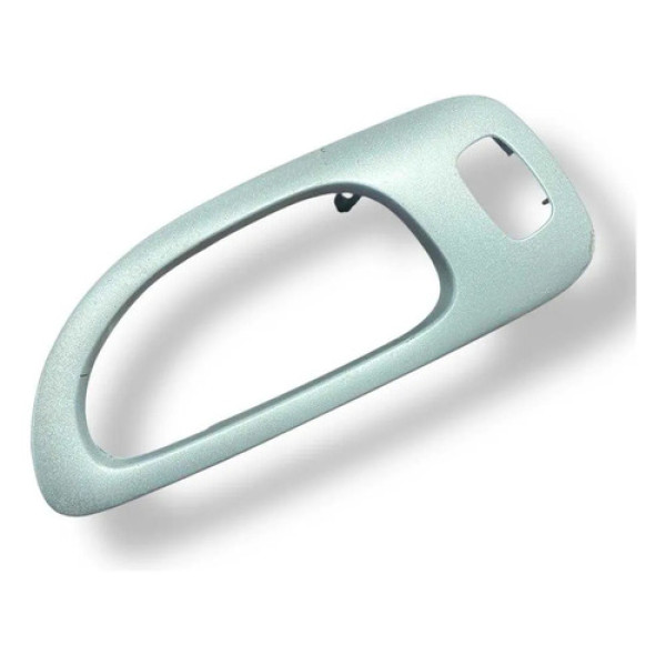 Moldura Maçaneta Traseira Direita 307 2010/2011 - 9634774677 Preto Traseira