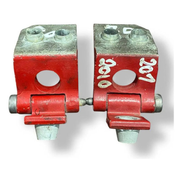 Par Dobradiça Porta Dianteira Direita Peugeot 207 2010 2011