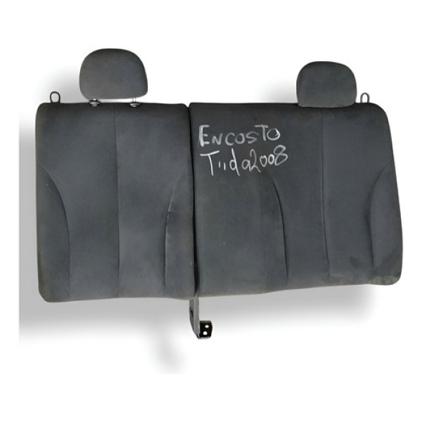 Encosto Banco Traseiro Nissan Tiida 1.8s 2007/2008/2009/2010 - Preto