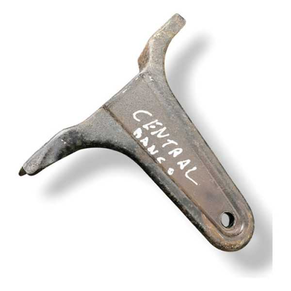 Suporte Banco Traseiro Central Chevrolet S10 2.4 2014/2018 Prateado