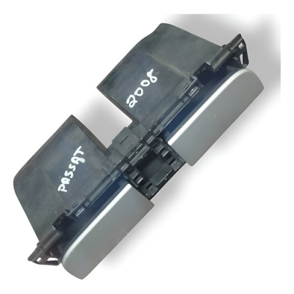 Porta Objetos Botão Pisca Alerta Vw Passat 2008 3c0858407 Cinza