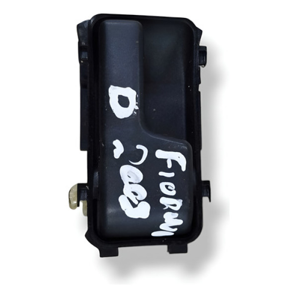 Maçaneta Interna Direita Fiat Fiorino 2001/2002/2003 Preto Dianteira/traseira