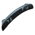 Puxador Porta Traseira Esquerda Gm Celta 2001/2006 93396396 Preto Traseira