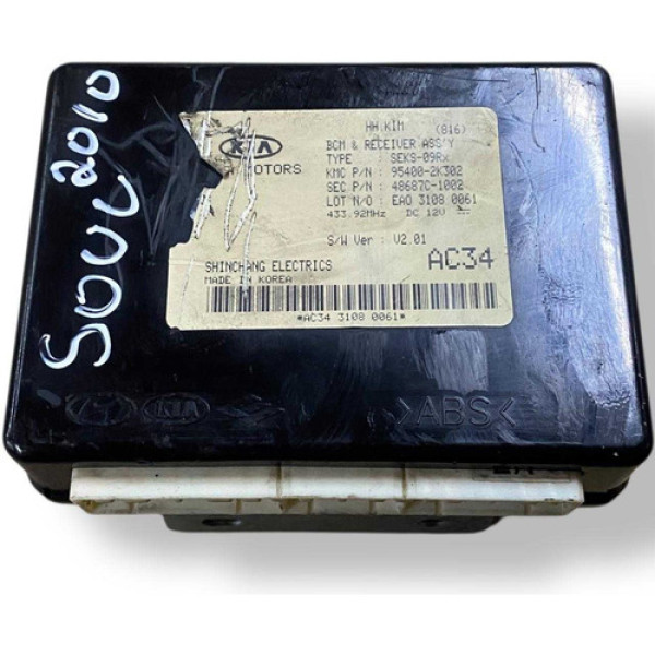 Módulo Central Conforto Bcm Kia Soul 2009 A 2012 954002k302