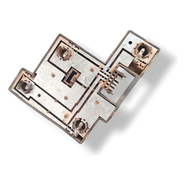 Circuito Lanterna Lado Esquerdo Ford Fiesta 1.0 1998 A 2000 Esquerdo/motorista Cinza