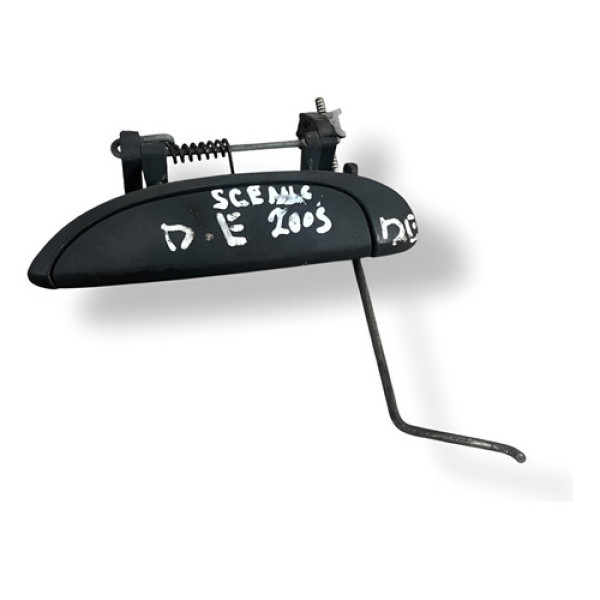 Maçanetas Externa Dianteira Esquerda Scenic 2005 7700433075 Cinza Dianteira