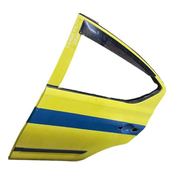 Porta Traseira Esquerda (sem Vidro) Nissan Versa 2020 Traseira Esquerdo