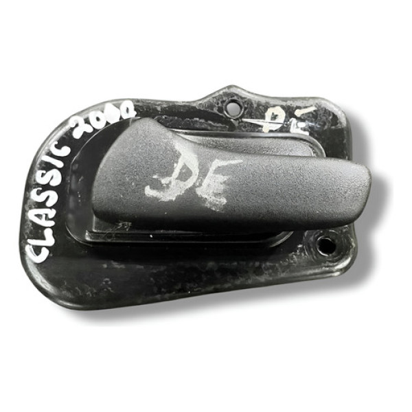 Maçaneta Interna Diant Esq Chevrolet Classic 2010 90431361 Preto Dianteira