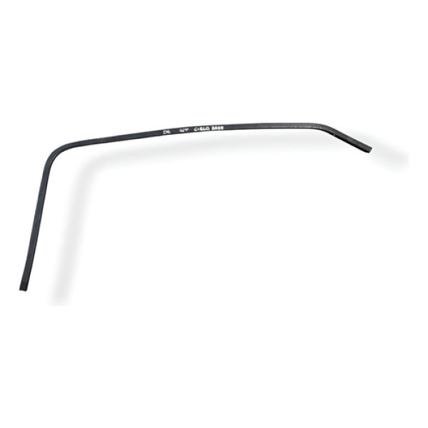 Borracha Vidro Dianteiro Esquerdo Chery Cielo 2010 2011 2012 Preto