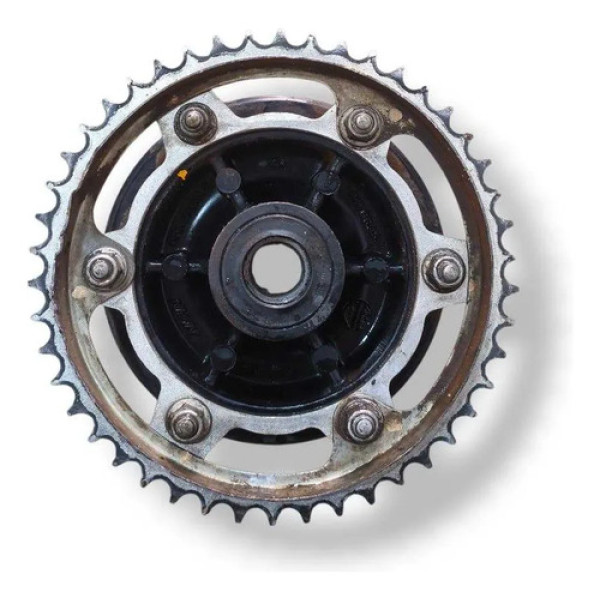 Flange Coroa Transmissão Yamaha Fazer 250 2019  2020 2021 Cinza