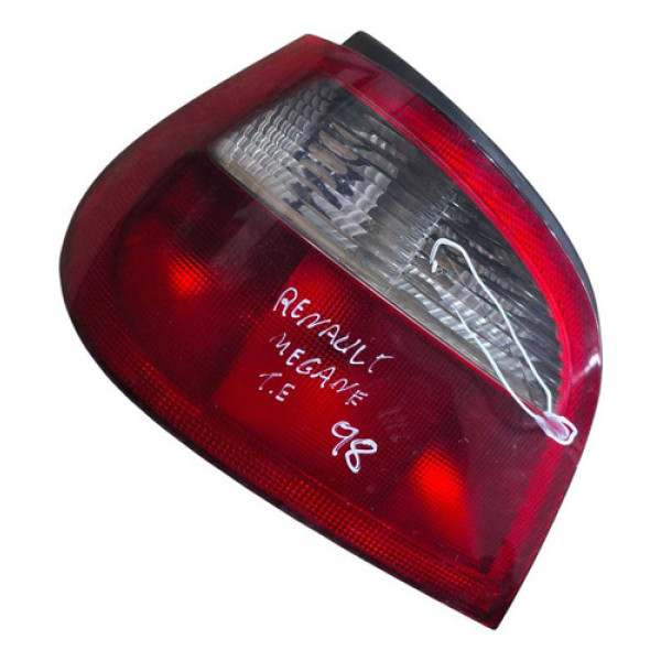 Lanterna Lado Esquerdo C/detalhe Megane 1.6  1998 7700428320 Esquerdo/motorista Vermelho