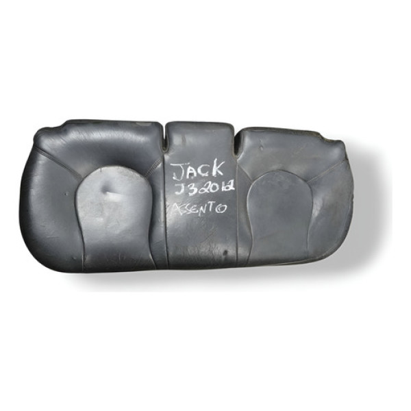 Assento Banco Traseiro Jac J3 Turin 1.3 - Ano 2011 2012 2013 Prateado