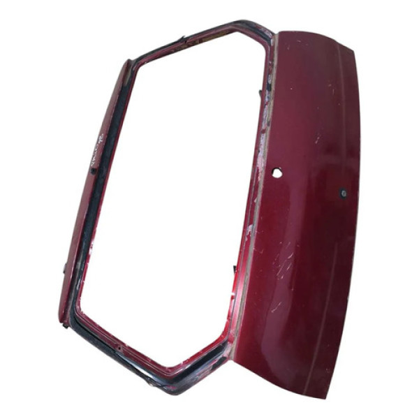 Tampa Traseira Porta Malas Fiat Palio 1997 1998 1999 2000 Vermelho