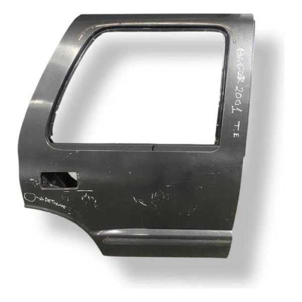 Porta Traseira Direita Chevrolet Blazer 2000 2001 A 2004 Traseira Direita Cinza