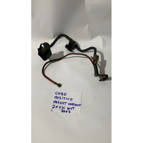 Cabo Positivo Da Bateria Passat Variant 2.0 2007