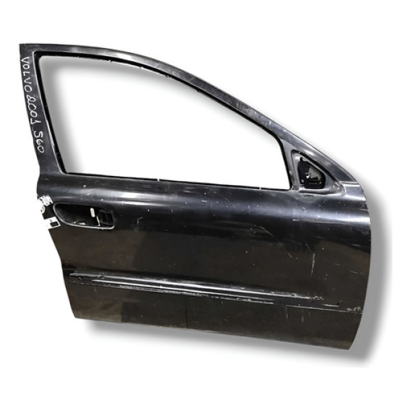 Porta Dianteira Direita Volvo S60 2001 2002 2003 2004 Dianteira Direita Preta