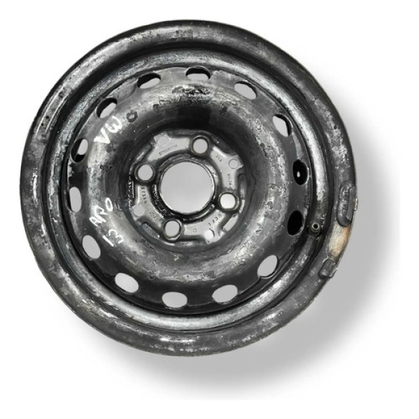 Roda Ferro Aro 13 Vw Gol Voyage Polo Golf 377601025m 4 Furos Preto