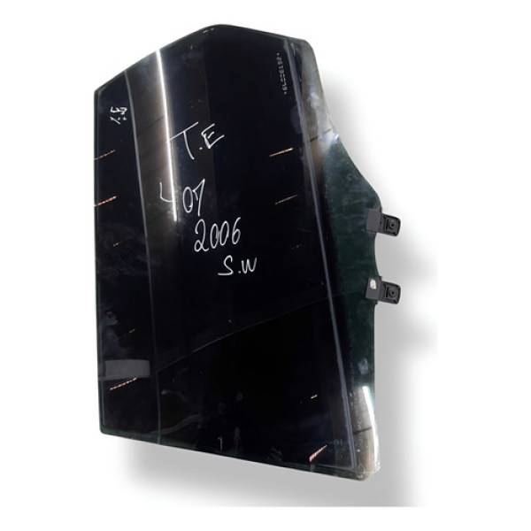 Vidro Porta Traseira Esquerda Peugeot 407 Sw 2006 2007 