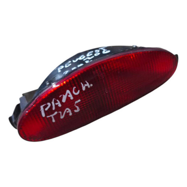 Lanterna Neblina Parachoque Traseiro Peugeot 206 2002 291102 Ambos Lados Vermelho