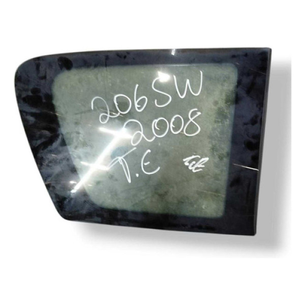 Vidro Fixo Traseiro Esquerdo Peugeot 206 Sw 2006 2007 2008