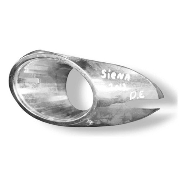 Moldura Farol Milha Dianteira Esquerda Fiat Siena 100174053