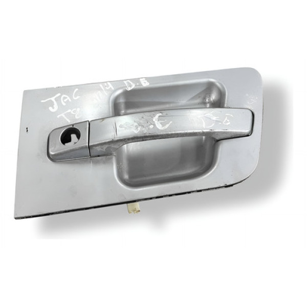 Maçsaneta Externa Dianteira Esquerda Jac T8 2014 82650v7010 - Preto - Dianteira