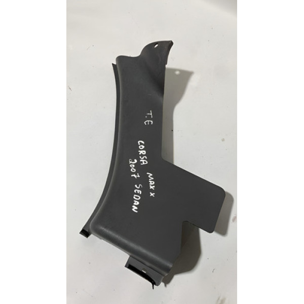 Soleira Do Banco Tras Esq Gm Corsa Sedan Maxx 2007 93264637 Preto