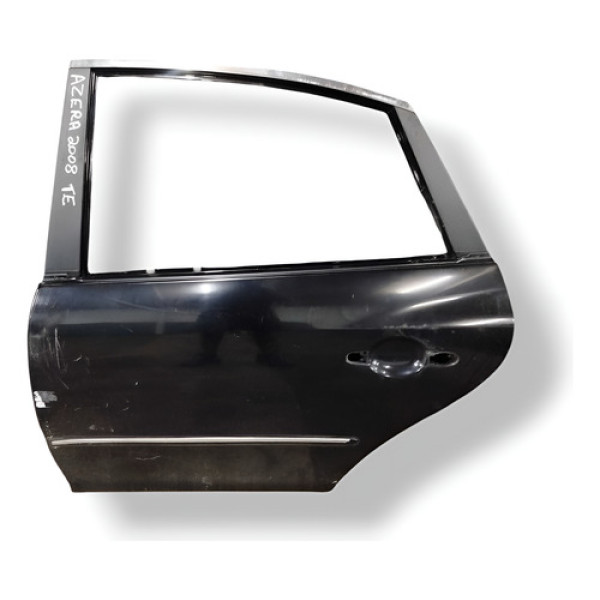 Porta Traseira Esquerda  Hyundai Azera 2008 2009 2010 2011 Preto Traseira Esquerda